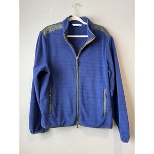 Peter Millar Performance Fleece Jacket Men's XL Full Zip Golf Classic Sweatshirt